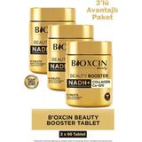 Bioxcin Beauty Booster Hidrolize Kolajen Hyalüronik Asit Nadh Içeren Tablet Takviye Edici Gıda 60 Tablet 3 Adet - Aromasız