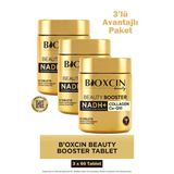 Bioxcin Beauty Booster Hidrolize Kolajen Hyalüronik Asit Nadh İçeren Tablet Takviye Edici Gıda 60 Tablet 3 Adet