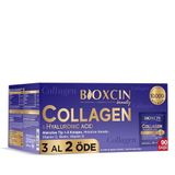 Bioxcin Beauty Collagen Toz Saşe 10.000 mg – Tip 1 & Tip 3 Hidrolize Kolajen, Keratin, Biotin, C ve E Vitamini, Hyaluronik Asit – Ananas Aromalı – 3 Al 2 Öde