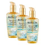 Bioxcin Besleyici Saç Bakım Yağı 150 ml – 9 Çiçek Yağı, B5 Vitamini ve BioComplex B11 ile Kuru ve Yıpranmış Saçlar İçin Yoğun Bakım (3 paketi)