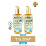 Bioxcin Besleyici Yağlar 2x150 ml Saç Bakım Yağı