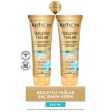 Bioxcin Besleyici Yağlar Saç Bakım Kremi 250 ml - Sülfatsız 2x250 ml