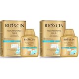 Bioxcin Besleyici Yağlar Şampuan 300 ml – Kuru ve Yıpranmış Saçlar İçin, 9 Çiçek Yağı, Pantenol ve BioComplex B11 İçerikli, Sülfatsız (2 paketi)