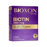 Bioxcin Biotin 5000 mcg 30 Tablet - Saç Cilt Tırnak Sağlığı İçin