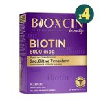 Bioxcin Biotin 5000 mcg 4x30 Tablet