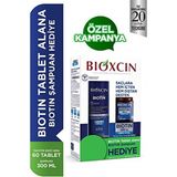 Bioxcin Bıotın 5000MCG 60TB + 300 ml Şampuan Seti Saç Dökülmesine Karşı Etkili Bakım