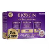 Bioxcin Bıoxcın Collagen Bıotın Şampuan Tüm Saç Tipleri 3 Lü Set 300 Ml