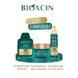 Bioxcin Bioxin Keratin & Argan Onarıcı Saç Maskesi+Sıvı Saç Kremi+Şampuan 3'lü Set
