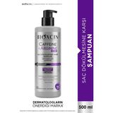 Bioxcin Caffeine & Arginine Şampuan 500 ml – Saç Dökülmesine Karşı Etkili Bakım | Biocomplex B11 | Kafein + Arjinin | Tüm Saç Tipleri Için