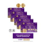 Bioxcin Collagen & Biotin Ekstra Hacim Şampuanı 3 x 300 ml 5 Adet