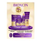 Bioxcin Collagen & Biotin Hacim Şampuanı 300 Ml + Saç Kremi 250 Ml + Sıvı Saç Kremi 150 Ml 3'Lü Set
