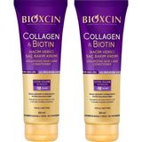 Bioxcin Collagen & Biotin Hacim Veren Saç Kremi 2 x 250 ml - 00