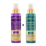 Bioxcin Collagen Biotin Sıvı Saç Kremi 150ml + Keratin Argan Sıvı Saç Kremi 150ml, 2li Set