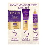 Bioxcin Collagen&Biotin 300 ML ŞAMPUAN-250ML SAÇ KREMİ-150ML SIVI SAÇ BAKIM KREMI SET