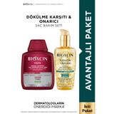 Bioxcin Dökülme Karşıtı & Onarıcı Saç Bakım Seti - Forte, Keratin & Argan Yağ