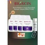 Bioxcin Dökülme ve İncelme Karşıtı Siyah Sarımsak Şampuanı 300ml x 4 Adet + 1 Adet 100ml Jel Hediye