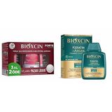 Bioxcin Forte 3 Al 2 Öde Saç Dökülmesine Karşı Bitkisel Şampuan (3 x 300 ml) xBioxcin Keratin & Argan Onarıcı Şampuan 300 Ml - Yıpranmış Ve Hasar Görmüş Saçlar