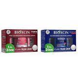 Bioxcin Forte 3 Al 2 Öde Saç Dökülmesine Karşı Bitkisel Şampuan (3 x 300 ml) xBioxcin Quantum Bio-Activ 3 Al 2 Öde Kuru & Normal Saçlar için Şampuan (3 x 300 mL)