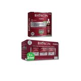 Bioxcin Forte Saç Dökülmesine Karşı Serum 3x50 ml ve Şampuan 300 ml Set, Erkek