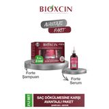Bioxcin Forte Şampuan 3 Adet 300 ml Şampuan + Forte Serum 50 ml 1 Adet