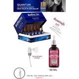 Bioxcin Forte Serum, Yoğun Saç Dökülmesine Karşı Bitkisel Serum, 50 ml + Quantum Bio-Activ 15x6 ml Set + Jel Hediye