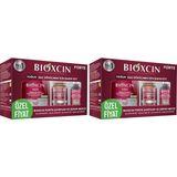 Bioxcin Forte Yoğun Bakım Kiti – Saç Dökülmesine Karşı Şampuan, Serum & Tablet Seti; Yoğun Saç Bakımı, Bitkisel İçerik – 3’lü Paket (2 paketi)
