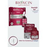 Bioxcin Forte Yoğun Saç Dökülmesine Karşı Bakım Seti (Serum 3x50ml + Şampuan 300ml) - 100ml Yüz Yıkama Jeli