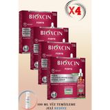 Bioxcin Forte Yoğun Saç Dökülmesine Karşı Bitkisel Serum 3x50 ml, 4 Kutu + 100 ml Yüz Yıkama Jeli Hediye