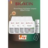 Bioxcin Genesis Yağlı Saçlar İçin Dökülme Karşıtı Bitkisel Şampuan 300ml x 4 Adet + 1 Adet 100ml Jel Hediye