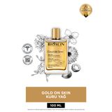 Bioxcin Gold On Skin Kuru Yağ 100 ml Cilt Saç İçin Besleyici Nemlendirici Sprey (Monoi Kokulu)