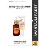 Bioxcin Güneş ve Leke Karşıtı Seti | Melatone Güneş Kremi + Niacinamide Serum