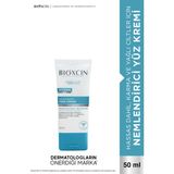 Bioxcin Hydra Karma ve Yağlı Ciltler İçin Nemlendirici Yüz Kremi 50 ml – Hyaluronik Asit, Çay Ağacı Yağı, Aloe Vera, İpek Proteini – Sebum Dengeleyici & Matlaştırıcı