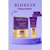 Bioxcin İnce ve Seyrek Saçlar İçin Collagen & Biotin İçeren Şampuan ve Krem Saç Bakım Seti