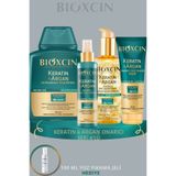 Bioxcin Keratin & Argan Onarıcı 4'Lü Seri Şampuan-Sıvı Saç Kremi-Saç Bakım Yağı-Saç Bakım Kremi +Yüz Yıkama Jeli HEDİYE