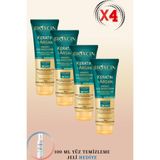 Bioxcin Keratin & Argan Onarıcı Saç Bakım Kremi 250 ml, 4 Adet Set + 100 ml Yüz Yıkama Jeli Hediye