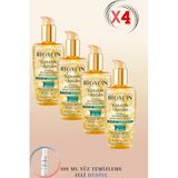 Bioxcin Keratin & Argan Onarıcı Saç Bakım Yağı 150 ml, 4 Adet + 100 ml Yüz Temizleme Jeli Hediye