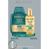 Bioxcin Keratin & Argan Onarıcı Şampuan 300 ML ( 1 ADET ) + Onarıcı Saç Bakım Yağı 150 ML ( 1 ADET )+100 ML Jel HEDİYE