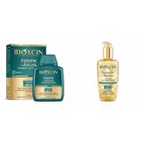 Bioxcin Keratin & Argan Onarıcı Şampuan 300 Ml - Yıpranmış Ve Hasar Görmüş Saçlar & Bioxcin Keratin & Argan Onarıcı Saç Bakım Yağı 150 Ml - Yıpranmış Ve Hasar Görmüş Saçlar