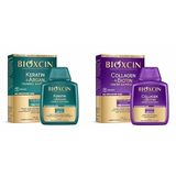Bioxcin Keratin & Argan Onarıcı Şampuan 300 Ml - Yıpranmış Ve Hasar Görmüş SaçlarxBioxcin Collagen & Biotin Ekstra Hacim & Dolgunlaştırıcı Şampuan 300 Ml - Ince Telli Ve Hassas Saçlar