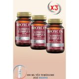 Bioxcin Keratin Complex 500 mg 60 Tablet 3 ADET + 100ml Yüz Temizleme Jeli Hediye