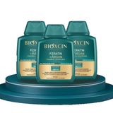 Bioxcin Keratin ve Argan Onarıcı 3x100 ml Şampuan