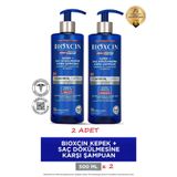 Bioxcin Men Sport Kepek ve Saç Dökülmesine Karşı 2x500 ml Şampuan