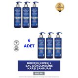 Bioxcin Men Sport Kepek Ve Saç Dökülmesine Karşı Şampuan 500 ml - Dökülme, Pullanma, Önleyici 6 Adet