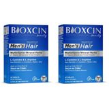 Bioxcin Men’s Hair Tablet – L-Arginin, Cüce Palmiye, L-Karnitin, Biotin ve Çinko İçeren Erkeklere Özel Saç, Cilt ve Tırnak Destek Tableti – 30 Tablet – Vegan (2 paketi)