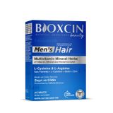 BIOXCIN Men’s Hair Tablet – L-Arginin, Cüce Palmiye, L-Karnitin, Biotin ve Çinko İçeren Erkeklere Özel Saç, Cilt ve Tırnak Destek Tableti – 30 Tablet – Vegan