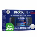 Bioxcin Quantum Bio-Activ Kuru Ve Normal Saçlar İçin 3X300 Ml Şampuan