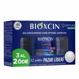 Bioxcin Quantum Bio-Activ Yağlı Saçlar için 3 Al 2 Öde Şampuan (3 x 300 mL)