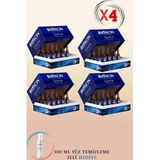 Bioxcin Quantum Hacim Veren Bakım Serumu 15x6ml 4 Kutu + 100ml Yüz Yıkama Jeli Hediye