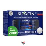 Bioxcin Quantum Hassas Saç 3x300 ml 3 Al 2 Öde Şampuan