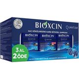 Bioxcin Quantum Yağlı Saçlar İçin Dökülme Karşıtı Şampuan 3x300 ml Parabensiz Formül